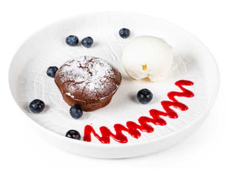 Шоколадный фондан